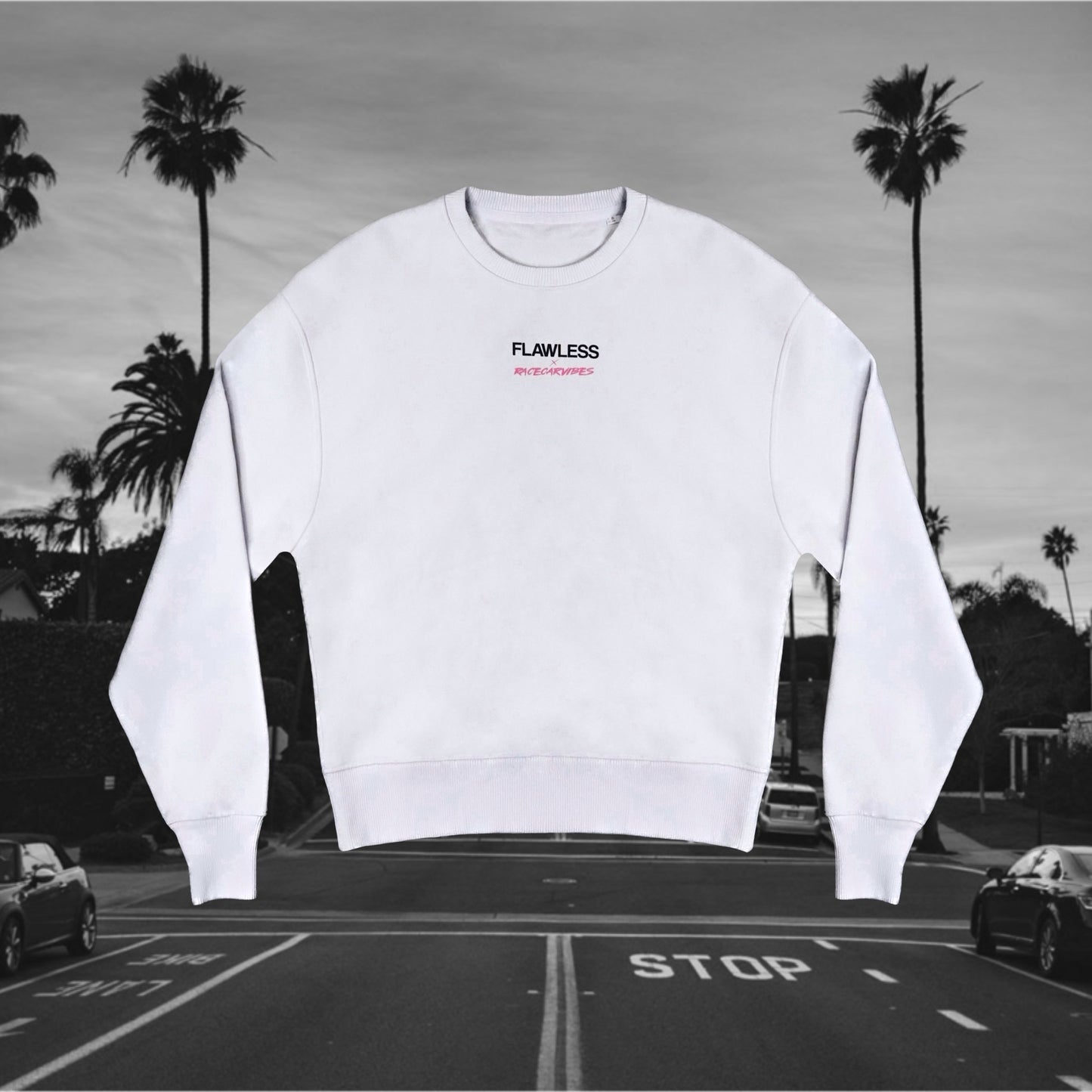 WHITE CHILDHOOD DREAMS SWEATER